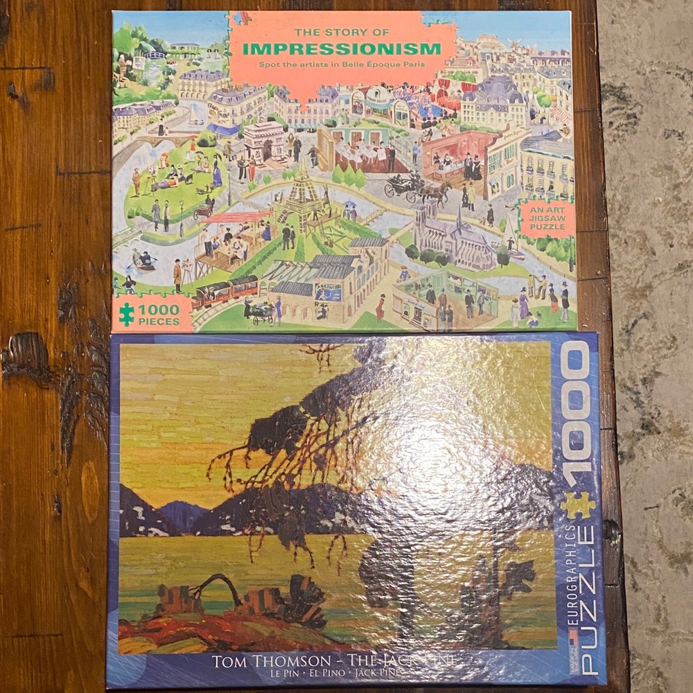 Impressionism and Tom Thomson Puzzle Set